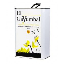 GAYUMBAL | Caja 5 unidades Aceite de Oliva Virgen Extra - 2,5L Lata